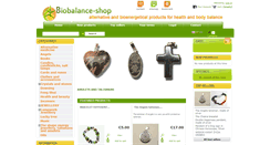 Desktop Screenshot of biobalance-shop.com